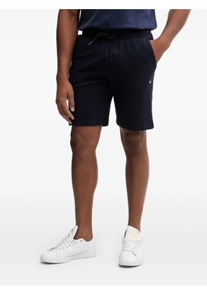 Napapijri Nalis logo-embroidered track shorts - Blue