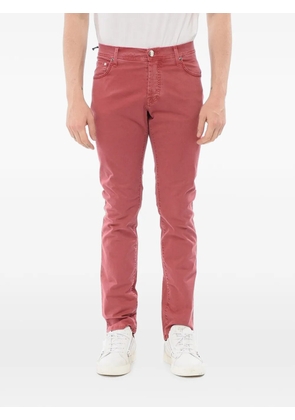 Corneliani ID five-pocket trousers - Red