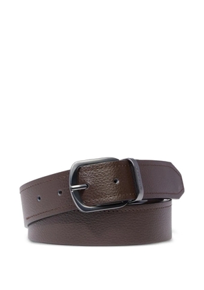 PIQUADRO prong buckle belt - Brown