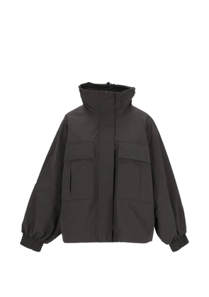 Weekend Max Mara drawstring high-neck jacket - Black