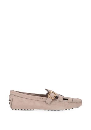Tod's buckle-fastening Gommino loafers - Neutrals