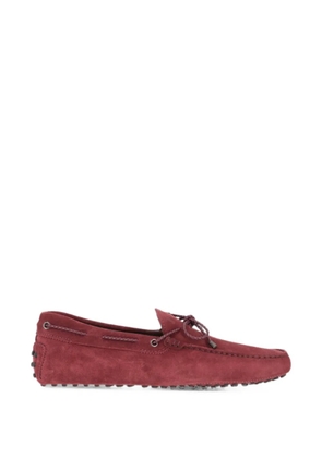 Tod's Gommino lace-up loafers - Red