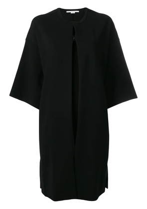 Stella McCartney compact knit coat - Black