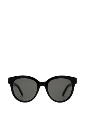 Saint Laurent Eyewear logo-detail sunglasses - Black