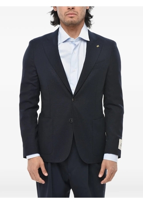 Corneliani single-breasted blazer - Blue