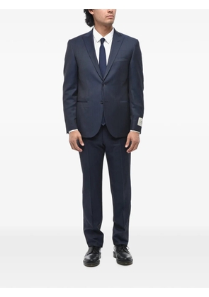 Corneliani single-breasted peak-lapel suit - Blue