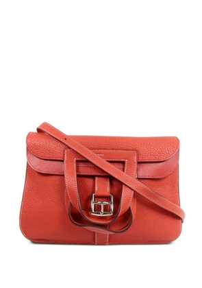 Hermès Pre-Owned 2016 3 Halzan buckle tote bag - Red