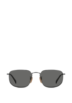 Eyewear by David Beckham rectangle-frame sunglasses - Silver