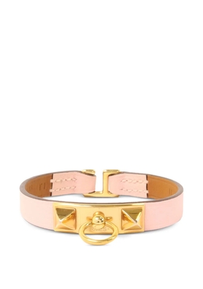 Hermès Pre-Owned mini Rivale bangle bracelet - Pink