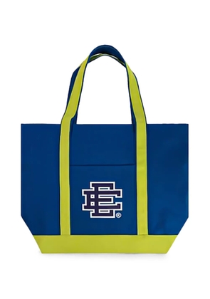 ERIC EMANUEL EE logo-print tote bag - Blue