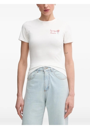 MC2 Saint Barth embroidered T-shirt - White