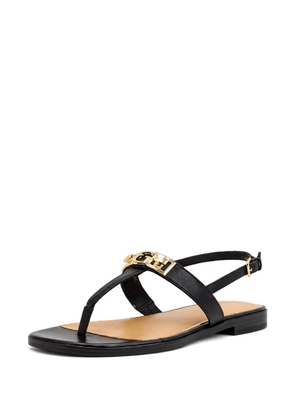 GUESS USA Ramiry genuine leather sandals - Black