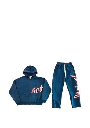 GODSPEED logo-print tracksuit - Blue