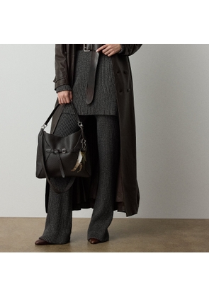 Presling Silk-Blend Mouliné Trouser