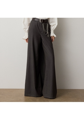 Elba Wool-Silk Trouser