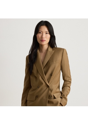Double-Breasted Wool Blazer