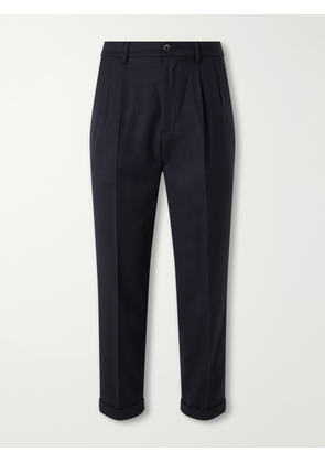 Barena - Straight-Leg Wool-Flannel Suit Trousers - Men - Blue - IT 46