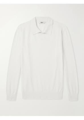 Altea - Virgin Wool Polo Sweater - Men - Neutrals - S
