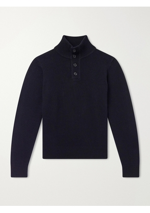 Nili Lotan - Natan Wool and Cashmere-Blend Sweater - Men - Blue - S