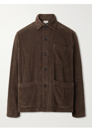 Hartford - Perry Cotton-Corduroy Jacket - Men - Brown - S