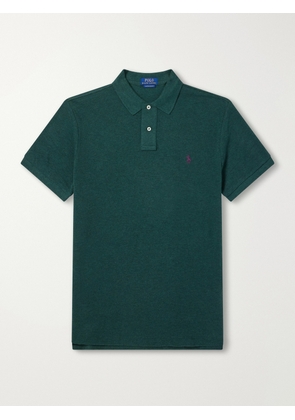 Polo Ralph Lauren - Logo-Embroidered Cotton-Piqué Polo Shirt - Men - Green - XS
