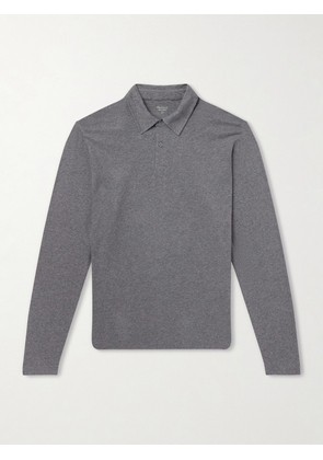 Hartford - Cotton-Jersey Polo Shirt - Men - Gray - S