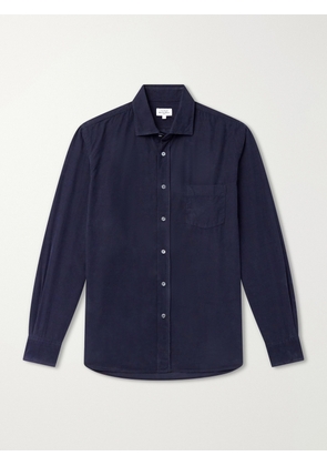 Hartford - Paul Cotton-Corduroy Shirt - Men - Blue - S