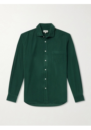 Hartford - Paul Cotton-Corduroy Shirt - Men - Green - S
