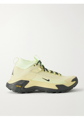 Nike - Zegama Rubber-Trimmed Mesh Sneakers - Men - Green - US Men's 7