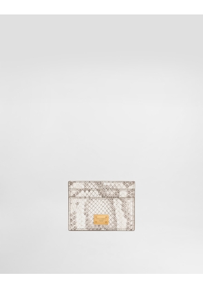 Dolce & Gabbana Portacarte - Woman Wallets And Small Leather Goods White Onesize