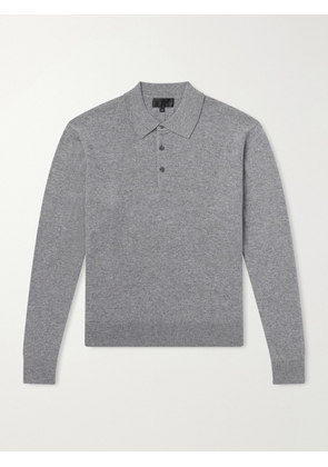Nili Lotan - Jovan Cashmere Polo Shirt - Men - Gray - XS