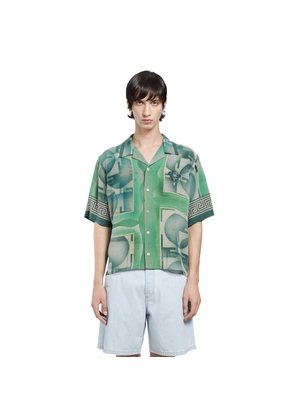 Printed Crêpe De Chine Silk Shirt