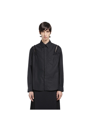 Ruffle Slash Shirt