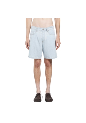 Chambray Denim Shorts