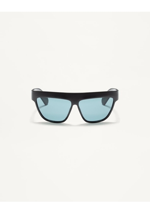 Valentino Geometric Acetate Eyewear unisex BLACK/GREEN 62