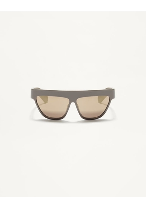Valentino Geometric Acetate Eyewear unisex BROWN/BRONZE 62
