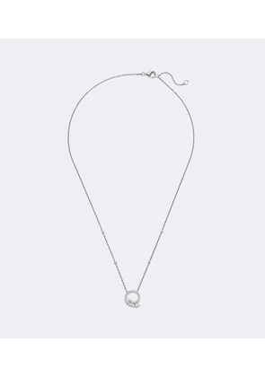 Bucherer Fine Jewellery Diamond Twist 18kt white gold necklace with diamonds