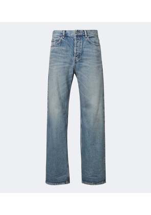 Saint Laurent Faded wide-leg jeans