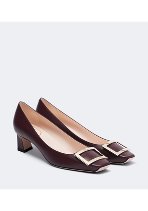 Roger Vivier Trompette embellished leather pumps