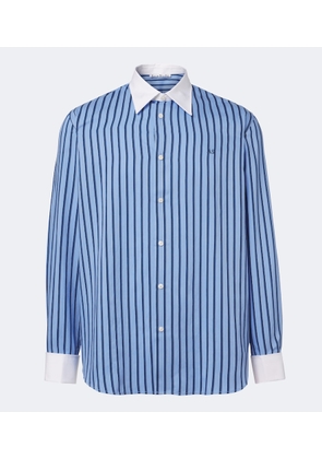 Acne Studios Striped satin twill shirt