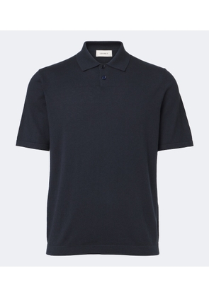 Lisa Yang Keir cotton and cashmere polo shirt
