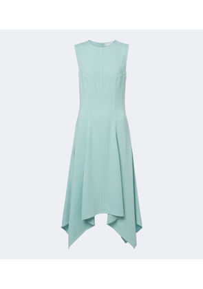 Stella McCartney Draped asymmetric midi dress