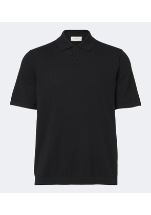 Lisa Yang Keir cotton and cashmere polo shirt
