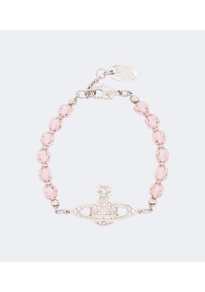Vivienne Westwood Messaline Orb beaded bracelet