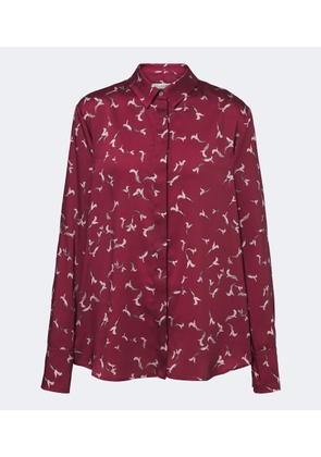 Altuzarra Chika printed satin shirt