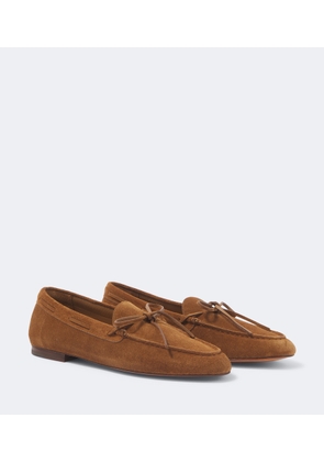 Ralph Lauren Purple Label Suede boat shoes