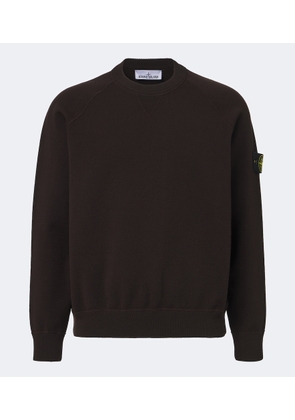 Stone Island Compass badge wool-blend sweater