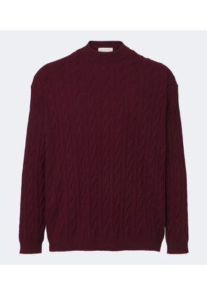 Lisa Yang Oskar cable-knit cashmere sweater