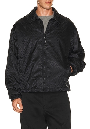 McQueen Coach Jacket in Black - Black. Size 48 (also in 46, 50, 52, 54).