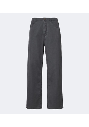Miu Miu Chambray wide-leg pants
